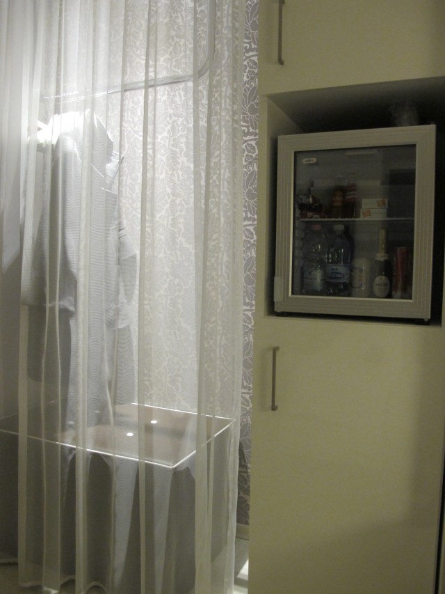 our cupboard and fridge